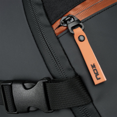 Mochila Nox Luxury Open Series Preta/Marrom Mochila Nox Luxury Open Series Preta/Marrom