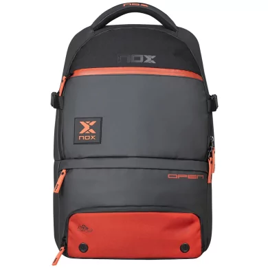 Mochila Nox Luxury Open Series Preta/Vermelha Mochila Nox Luxury Open Series Preta/Vermelha