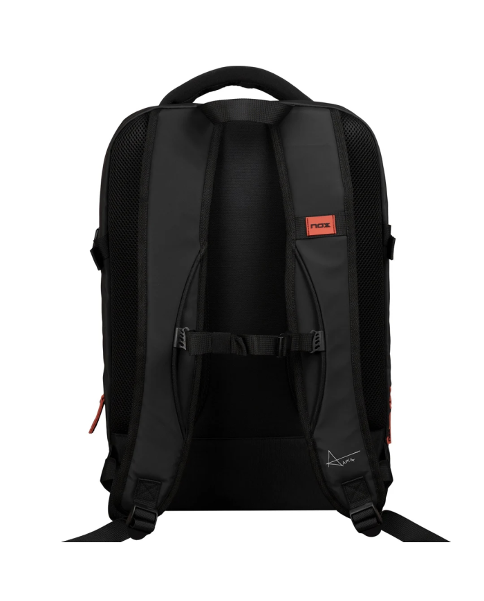 Sac à dos Nox Luxury Open Series noir/rouge