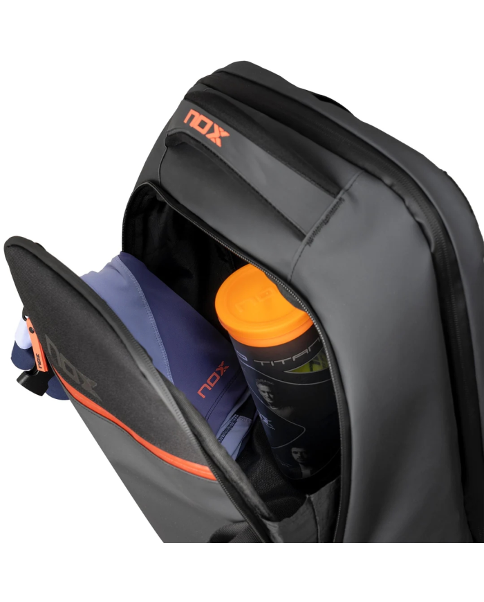 Nox Luxury Open Series Black/Red BackPack