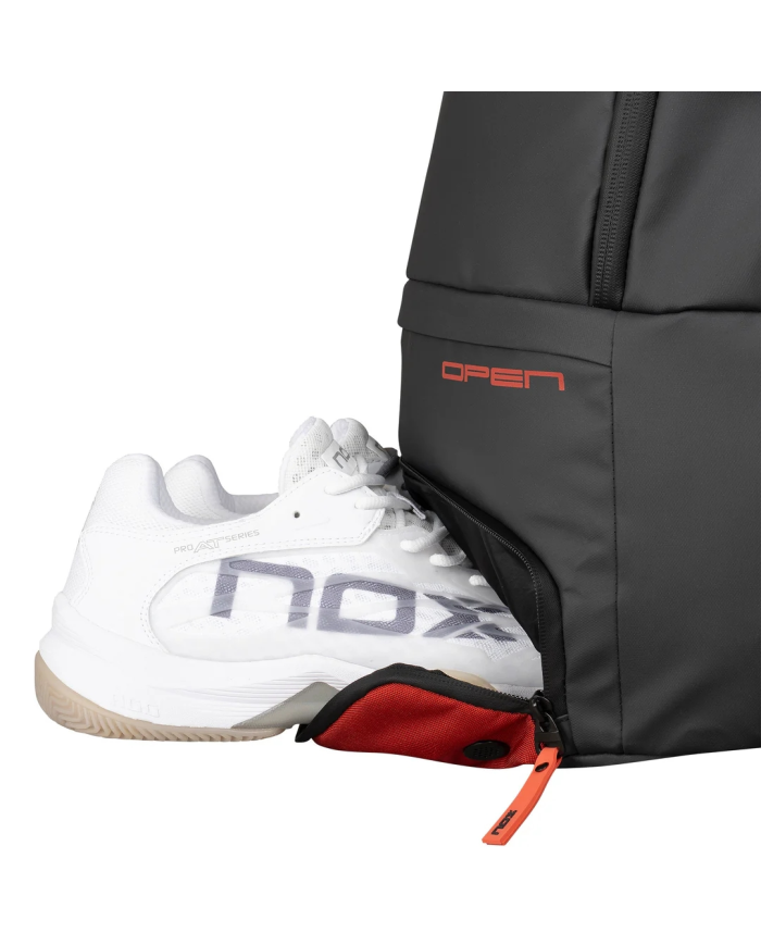 Nox Luxury Open Series Black/Red BackPack