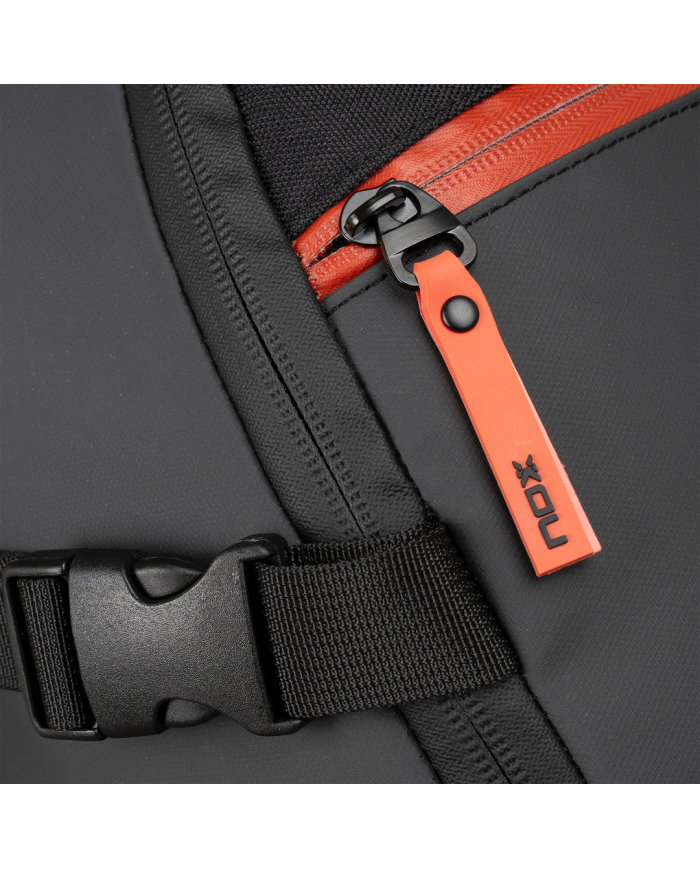 Sac à dos Nox Luxury Open Series noir/rouge