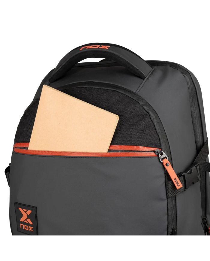 Nox Luxury Open Series Black/Red BackPack