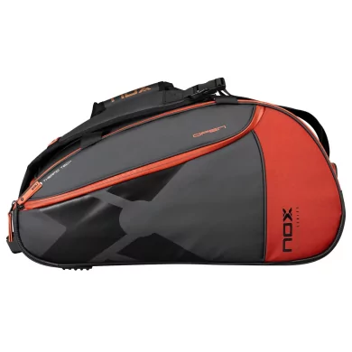 Nox Luxury Open Series Preto/Vermelho PadelBag Nox Luxury Open Series Preto/Vermelho PadelBag