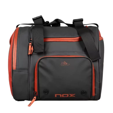 Nox Luxury Open Series Preto/Vermelho PadelBag Nox Luxury Open Series Preto/Vermelho PadelBag