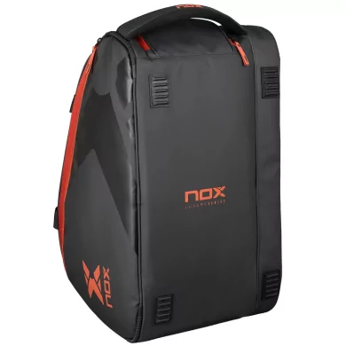 Bolsa de pádel Nox Luxury Open Series negra/roja Bolsa de pádel Nox Luxury Open Series negra/roja