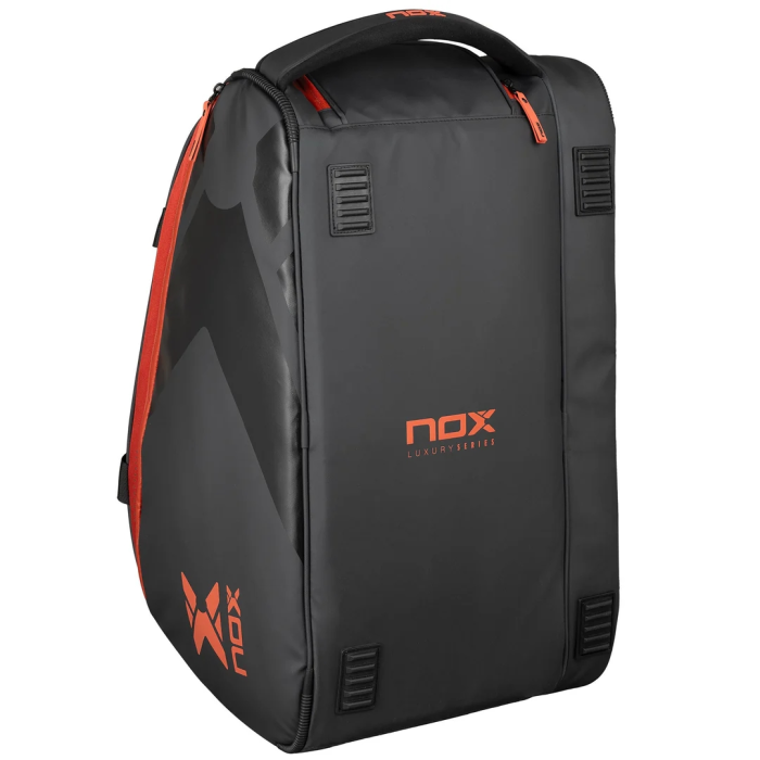 Bolsa de pádel Nox Luxury Open Series negra/roja