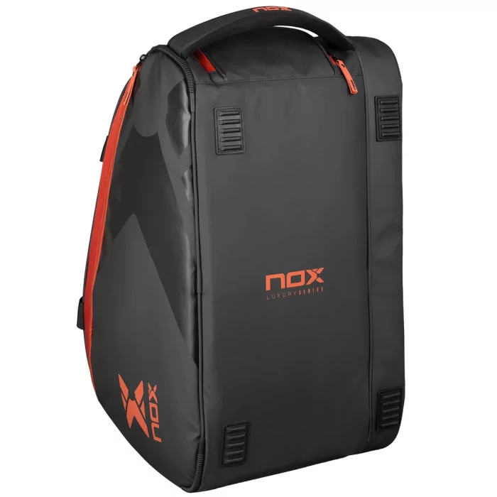Nox Luxury Open Series Black/Red PadelBag|Borse e Zaini Padel|Nox