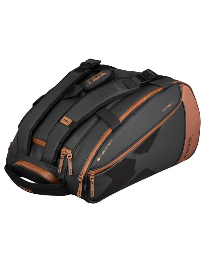 Nox Luxury Open Series Black/Brown PadelBag