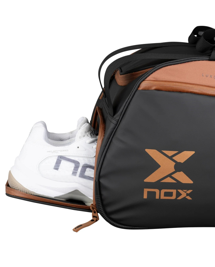 Nox Luxury Open Series Schwarz/Braun PadelBag