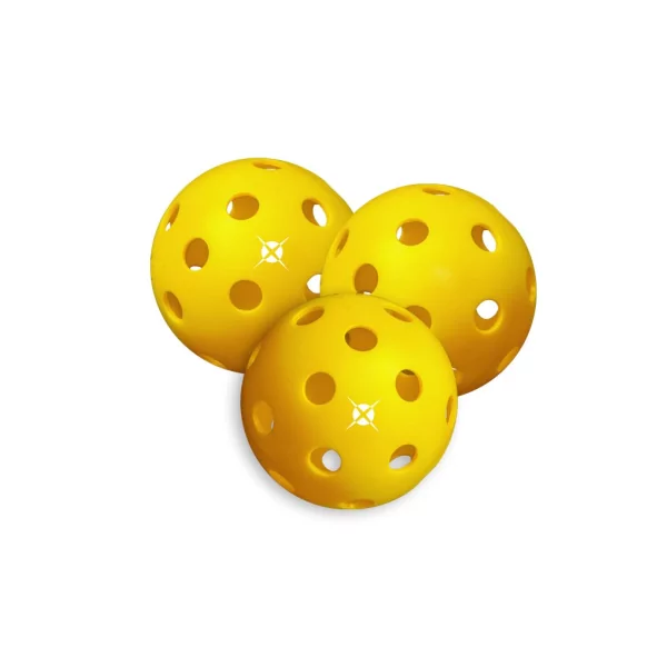 Bolas de Pickleball Heroe's x3 26 Agujeros Bolas de Pickleball Heroe's x3 26 Agujeros