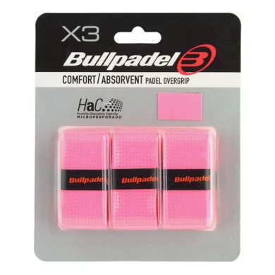 Overgrip Bullpadel GB-1201 Confort Rosa Overgrip Bullpadel GB-1201 Confort Rosa