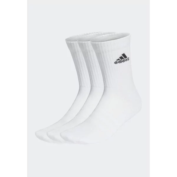 Calzini ADIDAS Cushioned WHITE x3 Calzini ADIDAS Cushioned WHITE x3