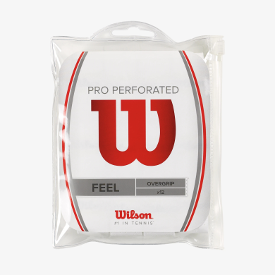 Wilson Overgrip x12 White Wilson Overgrip x12 White