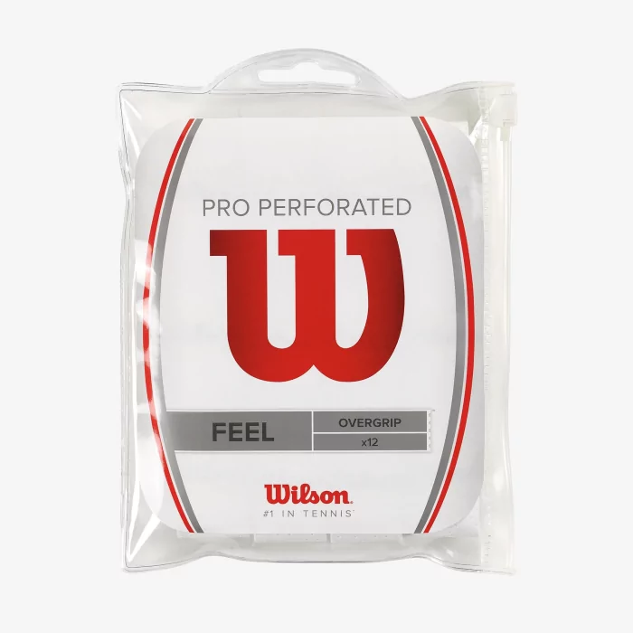Wilson Overgrip x12 White Wilson Overgrip x12 White