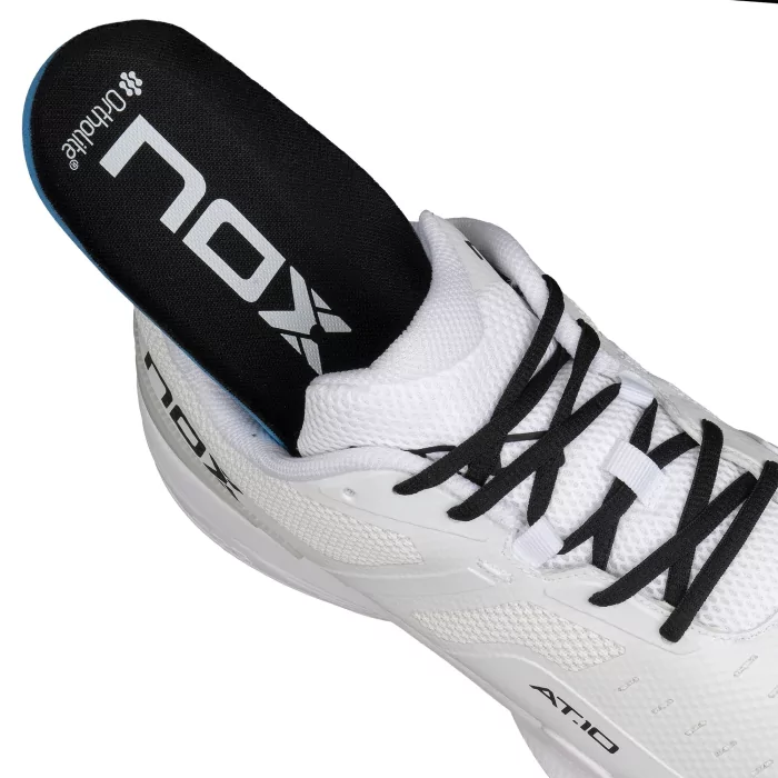 Now Shoes At10 Pro White|Scarpe Padel|Nox