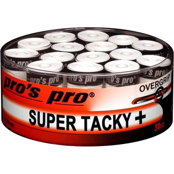 Overgrip Pro'sPro Super Tacky Branco 30 peças Overgrip Pro'sPro Super Tacky Branco 30 peças
