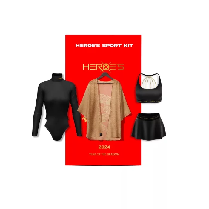 Conjunto Heroe's Mujer Dragón Conjunto Heroe's Mujer Dragón
