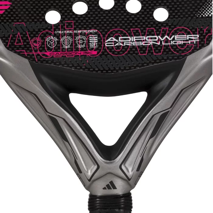 Adidas Adipower Carbon Light 2025|Racchette Padel Adidas|Adidas Adidas Adipower Carbon Light 2025|Racchette Padel Adidas|Adidas