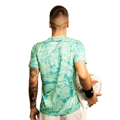 Tenax T-shirt Painted Green Uomo Tenax T-shirt Painted Green Uomo