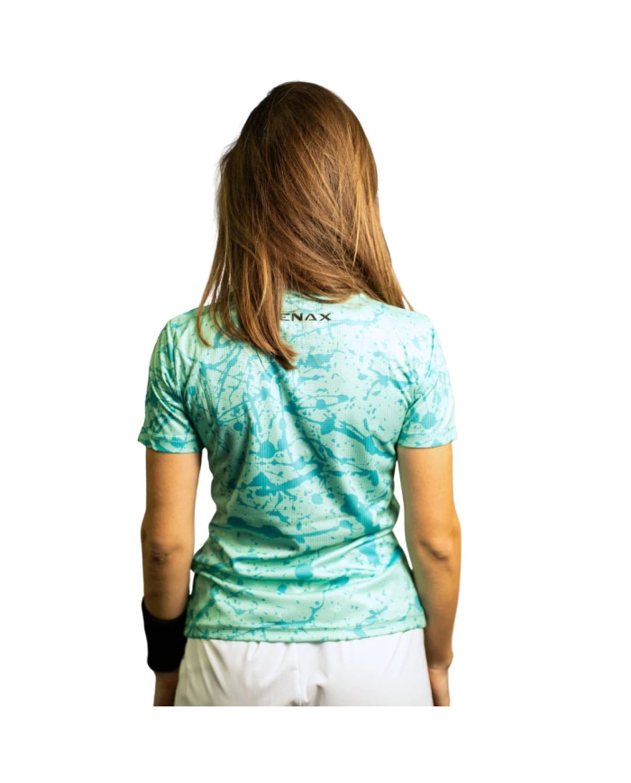 Tenax T-shirt Painted Green Donna
