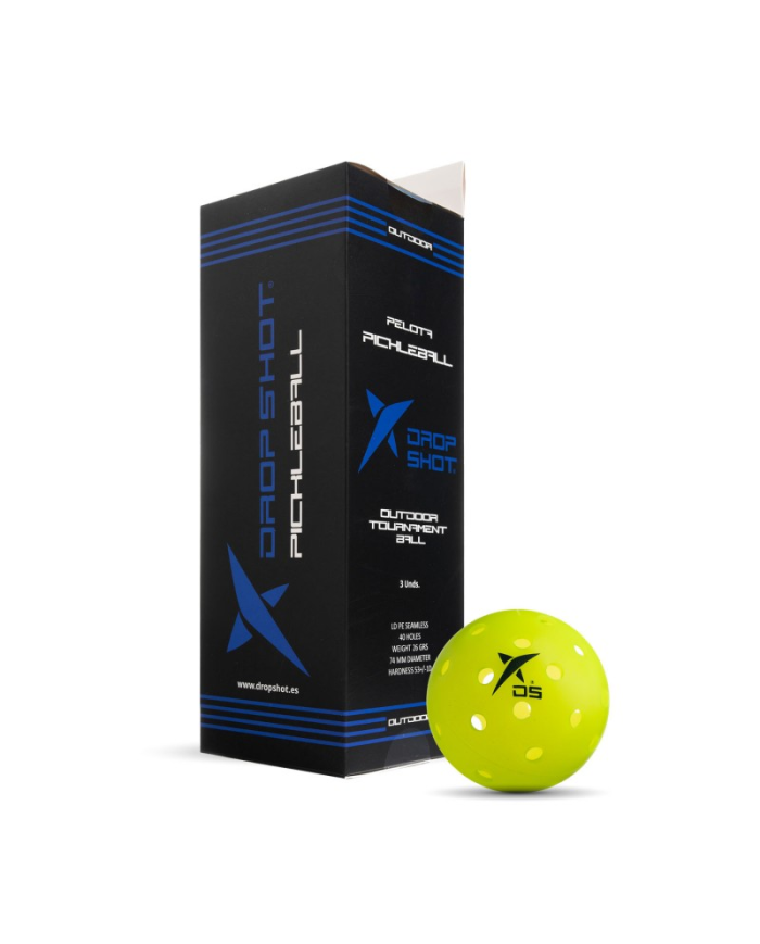 Drop Shot Pickl Ball Indoor X3