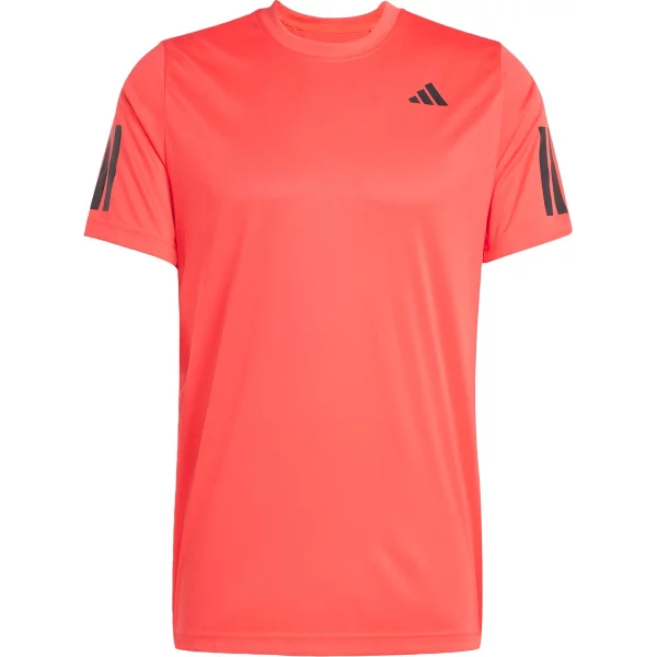 Adidas T-Shirt Club 3-Stripes Red Adidas T-Shirt Club 3-Stripes Red