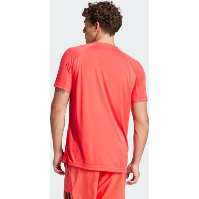 Adidas T-Shirt Club 3-Stripes Red Adidas T-Shirt Club 3-Stripes Red