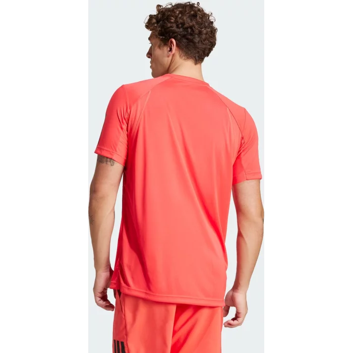 Adidas T-Shirt Club 3-Stripes Red Adidas T-Shirt Club 3-Stripes Red