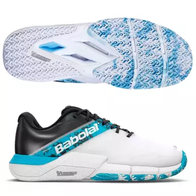Shoes Babolat Movea White/Blu Shoes Babolat Movea White/Blu