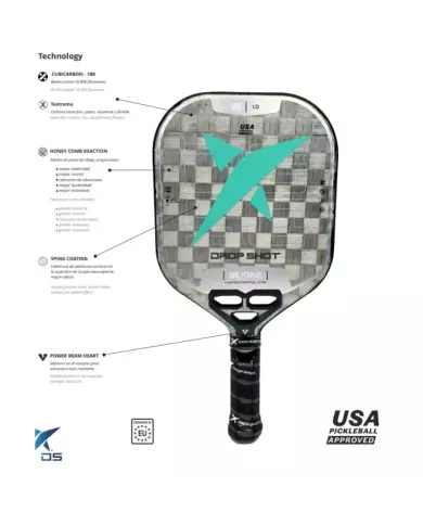 Drop Shot Pickleball Canyon Control 1.0 PK Drop Shot Pickleball Canyon Control 1.0 PK