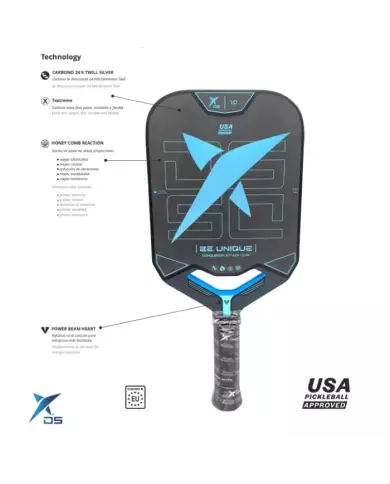 Drop Shot Pickleball Conqueror Attack 1.0 PK