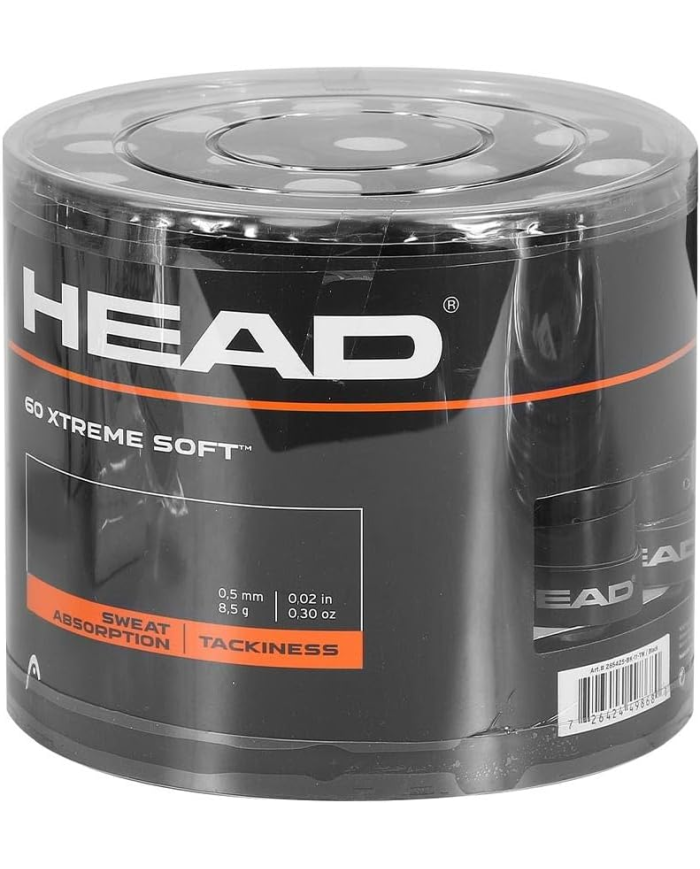 Head Overgrip Xtremesoft Black x60
