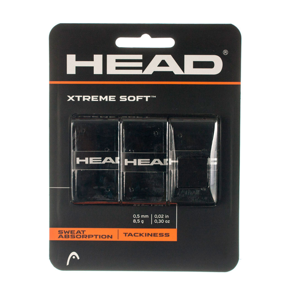 Head Extreme Soft Overgrip x3 Black