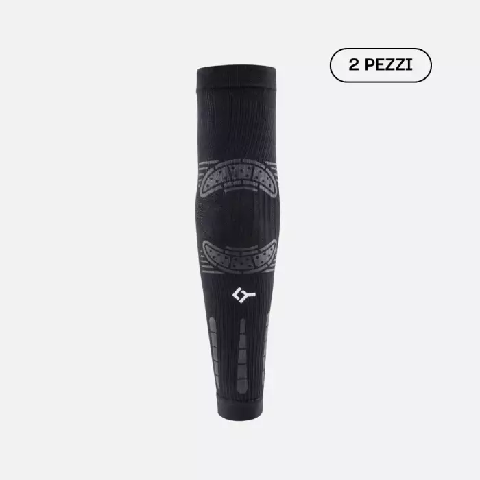 Fasce, Berretti e Polsini Floky Manicotto NO STRAIN Black | Floky