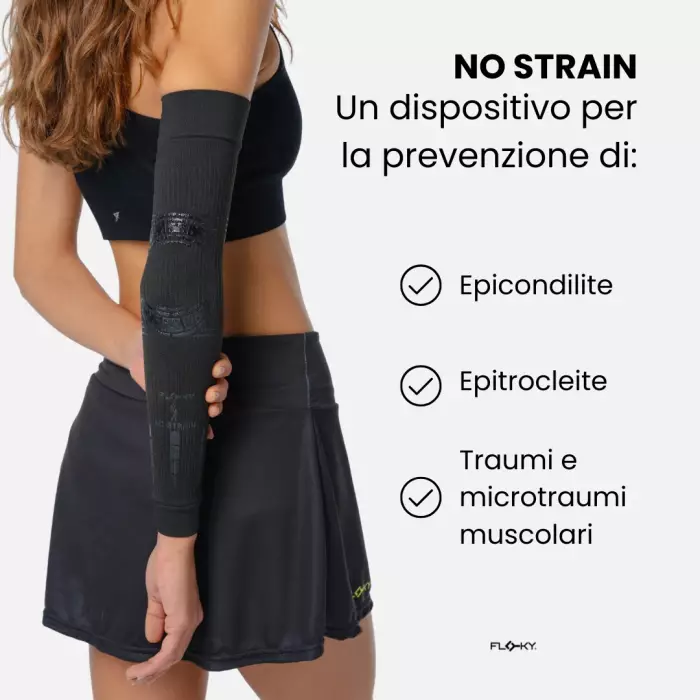 Floky Sleeve NO STRAIN Black Floky Sleeve NO STRAIN Black
