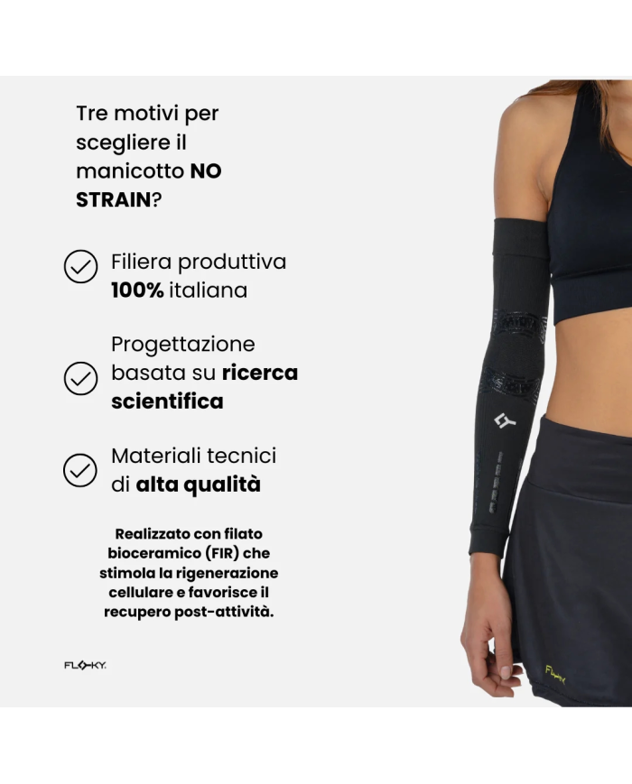 Floky Sleeve NO STRAIN Black