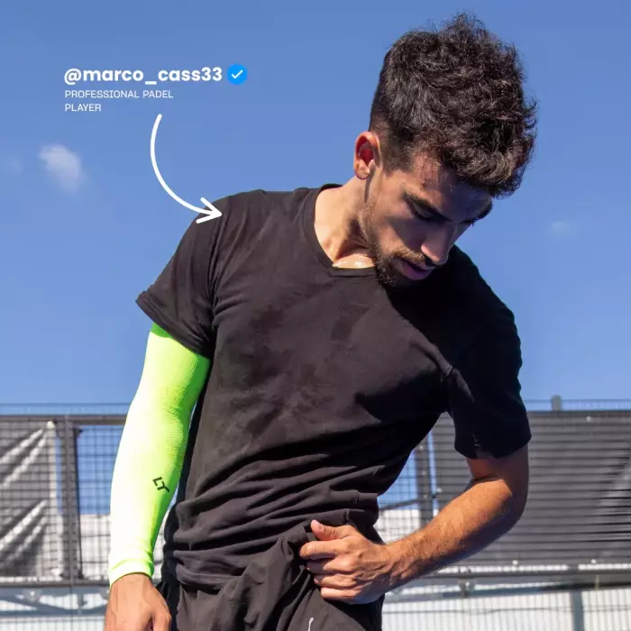 Fasce, Berretti e Polsini Floky: il Manicotto NO STRAIN Yellow