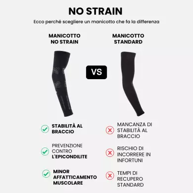 Floky Sleeve NO STRAIN White Floky Sleeve NO STRAIN White