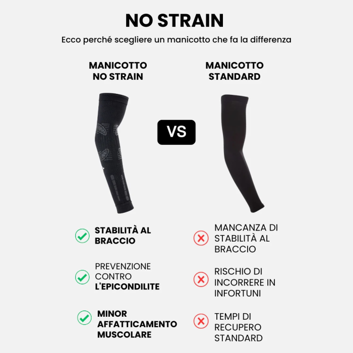 Floky Sleeve NO STRAIN White Floky Sleeve NO STRAIN White