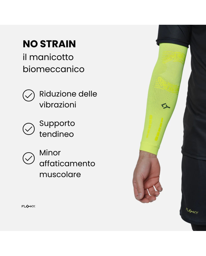 Floky Sleeve NO STRAIN White