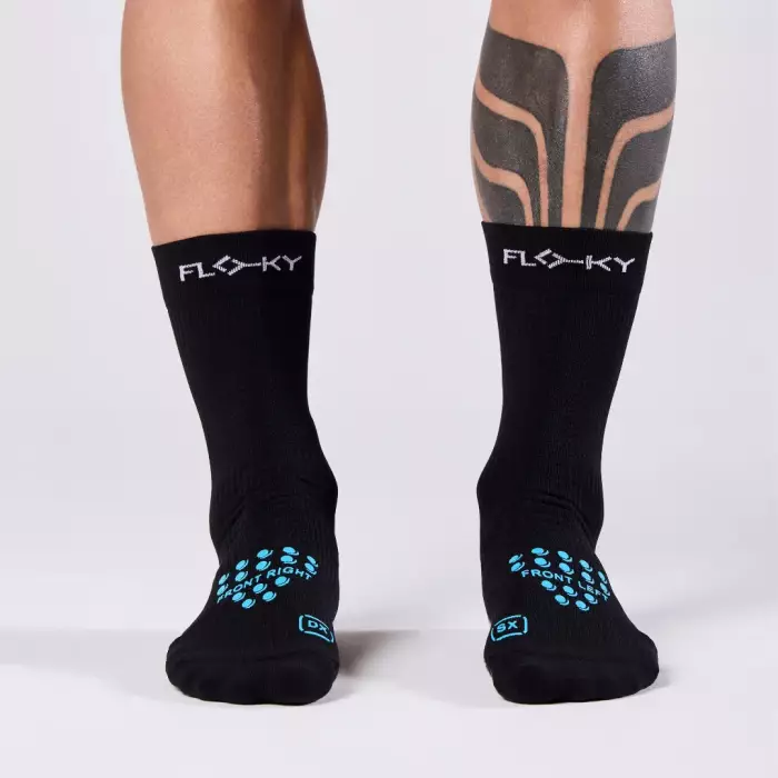 Accessori per Campo BEACH e PADEL: Floky Calza S-MASH 3D Black/Blue | Floky