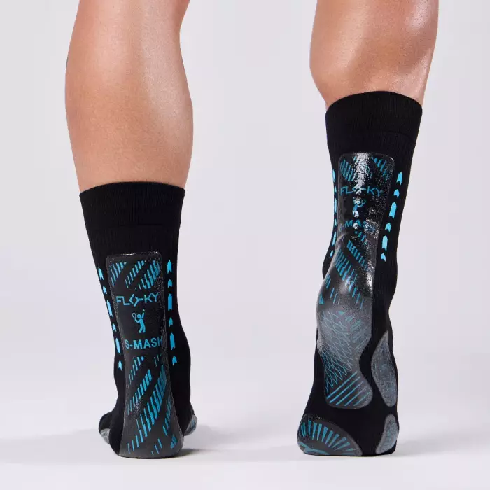 Accessori per Campo BEACH e PADEL: Floky Calza S-MASH 3D Black/Blue | Floky