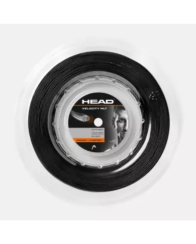 Corda Head Velocity Mlt 200M Black Corda Head Velocity Mlt 200M Black