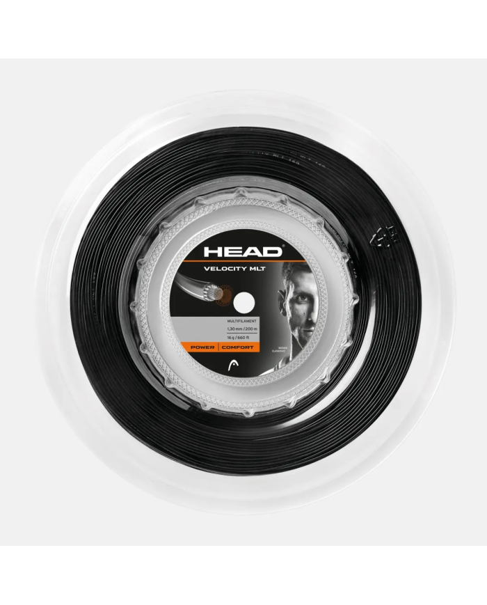 Corda Head Velocity Mlt 200M Black