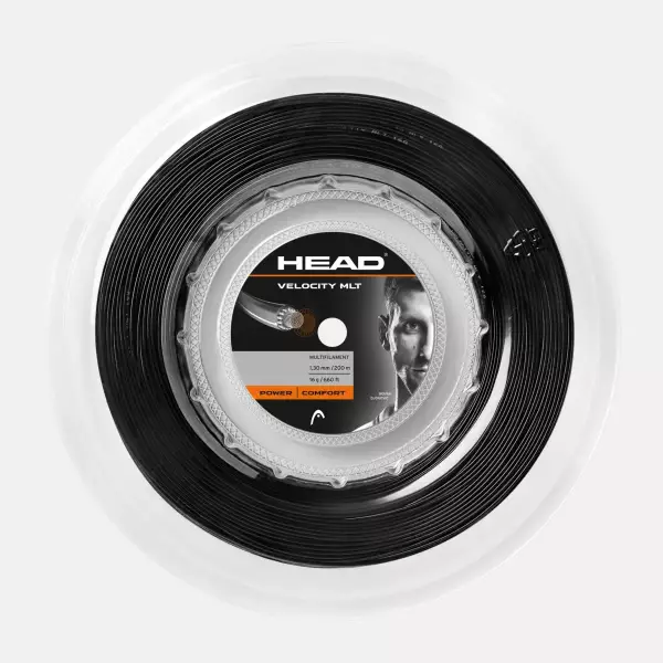 Corda Head Velocity Mlt 200M Black Corda Head Velocity Mlt 200M Black
