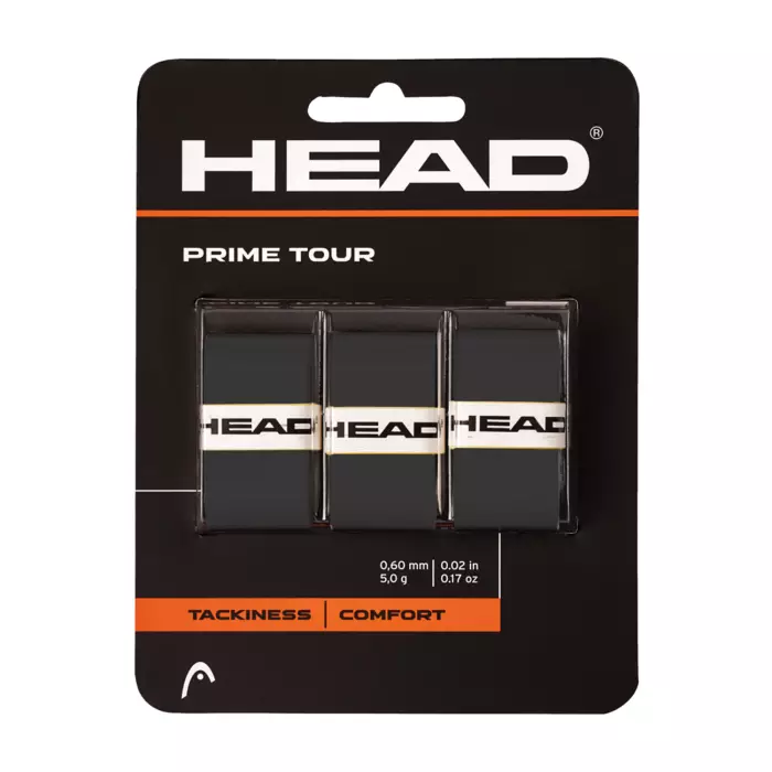 Head Prime Tour Overgrip x3 Black Head Prime Tour Overgrip x3 Black