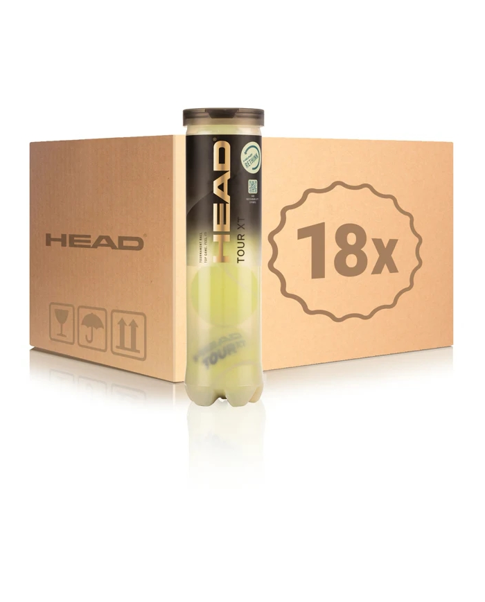 Caja de pelotas Head Tennis Tour XT 4B - 18 latas