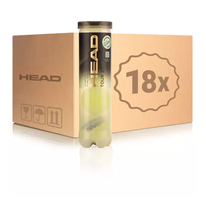Caixa de bolas Head Tennis Tour XT 4B - 18 latas