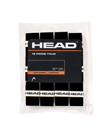 Head Prime Tour Overgrip x12 Black